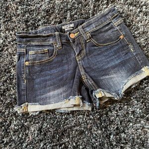 mossimo supply denim shorts